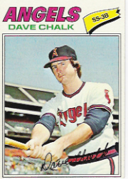1977 Topps Baseball Cards      315     Dave Chalk